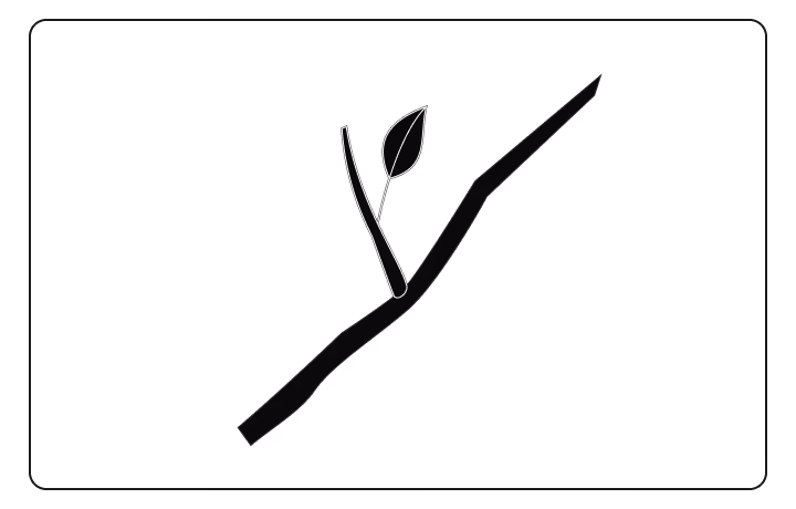 The monah widget at its minimal resting size